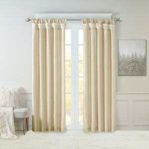 🆕️ Madison Park Natalie Champagne Window Curtain